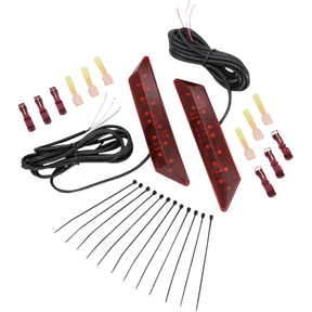 SHOW CHROME REAR FRONT FENDER MARKER LED PR - Driven Powersports Inc.72537898079141 - 202