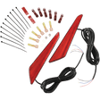 SHOW CHROME RED LENS MARKER LIGHT SET - Driven Powersports Inc.72537897995552 - 953R