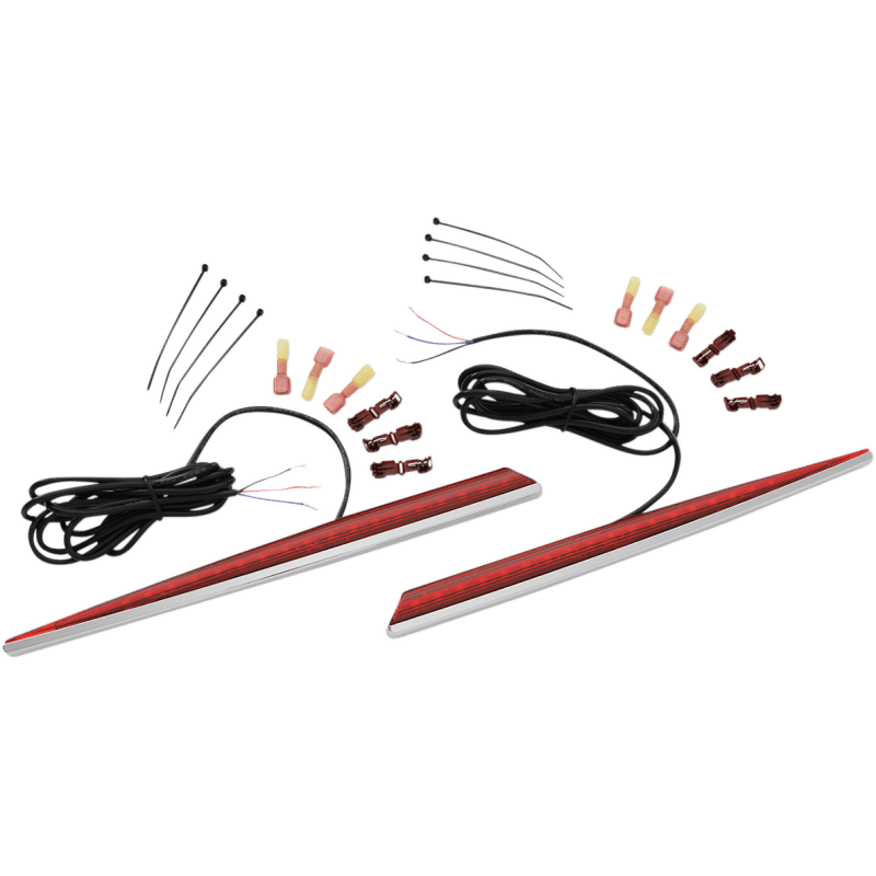 SHOW CHROME SADDLEBAG SIDE ACCENT LIGHTS PR - Driven Powersports Inc.72537897993152 - 946