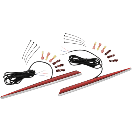 SHOW CHROME SADDLEBAG SIDE ACCENT LIGHTS PR - Driven Powersports Inc.72537897993152 - 946