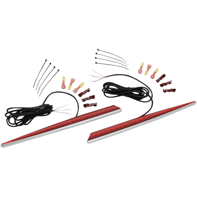 SHOW CHROME SADDLEBAG SIDE ACCENT LIGHTS PR - Driven Powersports Inc.72537897993152 - 946