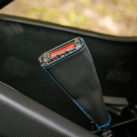 Show Chrome Seat Belt Covers - DRIVEN Canada's Powersports H44-5BLUE