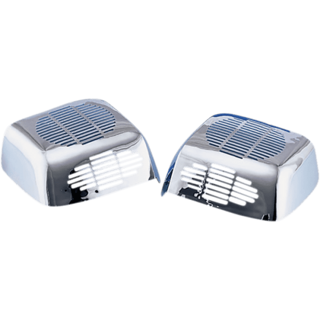 SHOW CHROME TOUR REAR SPEAKER COVERS PR - Driven Powersports Inc.7253780435262 - 487