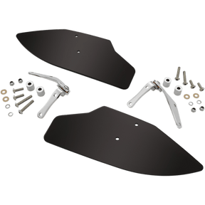 SHOW CHROME UPPER WIND DEFLECTOR KIT - Driven Powersports Inc.72537897957352 - 933U