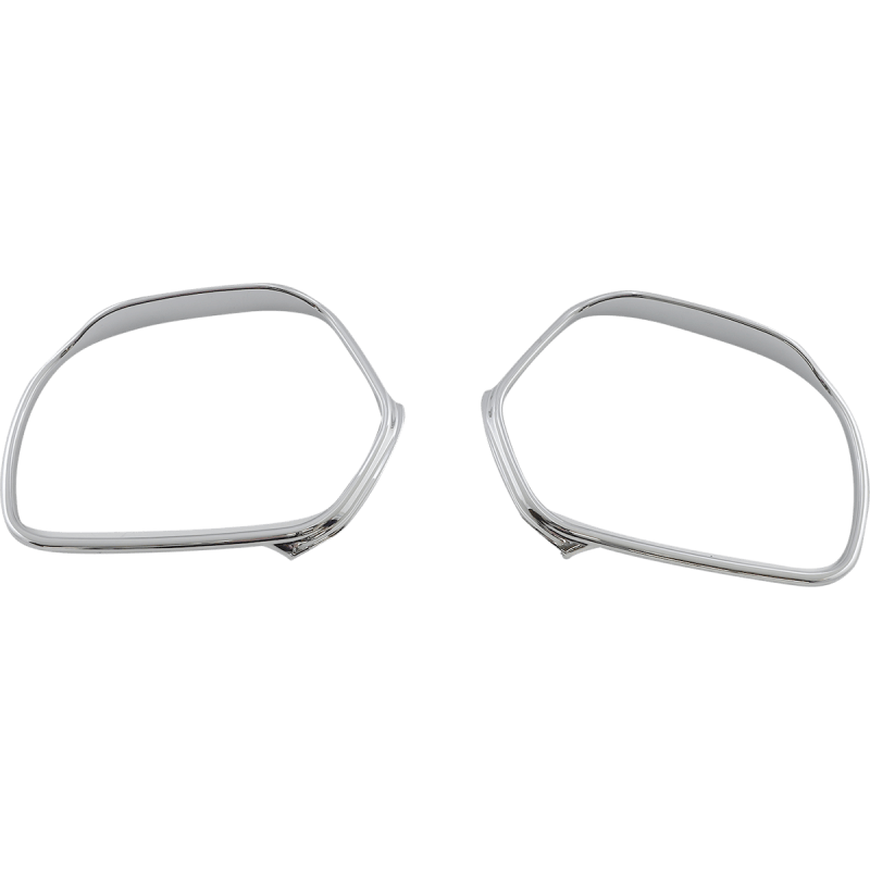 SHOW CHROME VISORED TRIM PLAIN PR Mirror Front - Driven Powersports