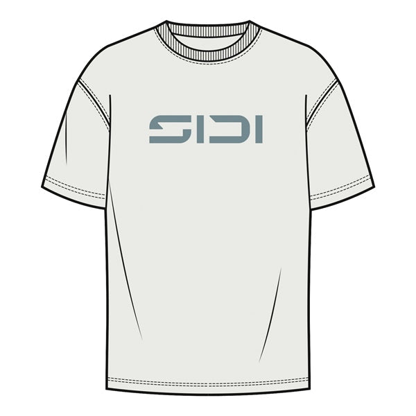 SIDI ELEMENTA T - SHIRT - DRIVEN Canada's Powersports 882834070585MPELEMENTAICEWHITEXS