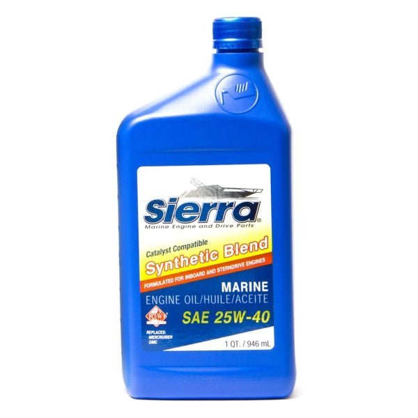 Sierra Catalyst Oil 25W40 Quart (18 - 9440CAT - 2) - DRIVEN Canada's Powersports 80828232602918-9440CAT-2