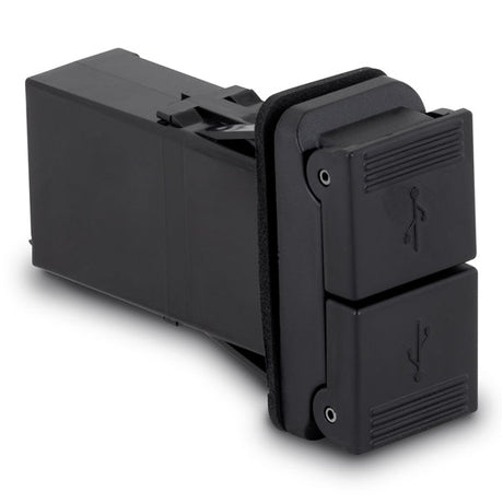 Sierra Dual Port USB 2.0 Charger, Square Door - DRIVEN Canada's Powersports 808282380601AP10020