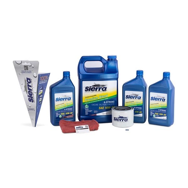 Sierra Oil Change Kit, Mercury 10W - 30 - DRIVEN Canada's Powersports 80828238446318-9221