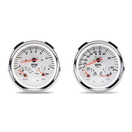 Sierra White Series Multi - Function Gauge Kit - DRIVEN Canada's Powersports 80828237859221000P