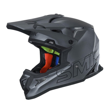 SMK Allterra Helmet Solid Anthracite/Black (Matte) (2XL) - DRIVEN Canada's Powersports 89026138240851000037322