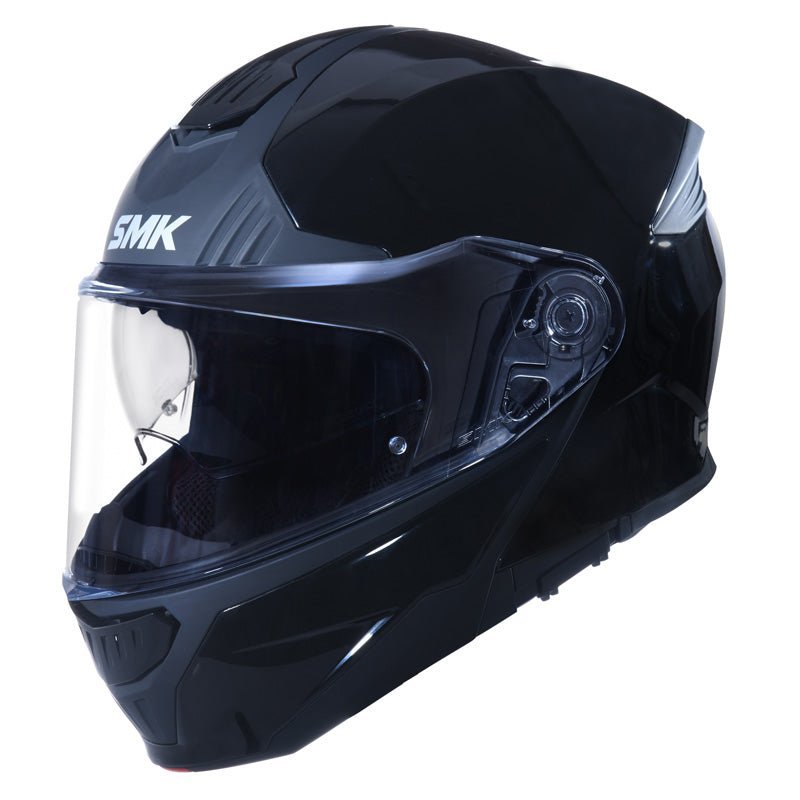 SMK HELMETS GULLWING HELMET - SOLID BLACK (L) (1000031044) - Driven Powersports Inc.89026134197241000031044