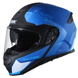 SMK HELMETS GULLWING HELMET - KRESTO BLUE/BLUE/MATTE WHITE (S) - Driven Powersports Inc.89026134195881000031030