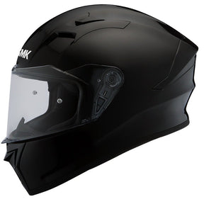 SMK HELMETS STELLAR HELMET SOLID BLACK (L) - DRIVEN Canada's Powersports 89026134247661000031545