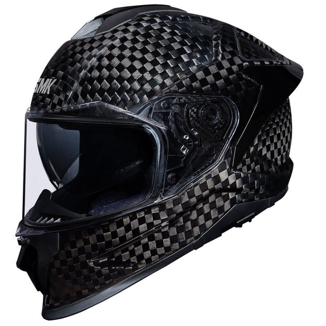 SMK HELMETS TITAN CARBON HELMET SOLID BLACK (S) - DRIVEN Canada's Powersports 89026134204471000031116