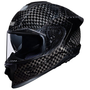 SMK HELMETS TITAN CARBON HELMET SOLID BLACK (XL) - DRIVEN Canada's Powersports 89026138237051000031117