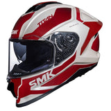 SMK HELMETS TITAN PFT HELMET AROK WHITE/RED/WHITE (S) - DRIVEN Canada's Powersports 89026134215741000031229