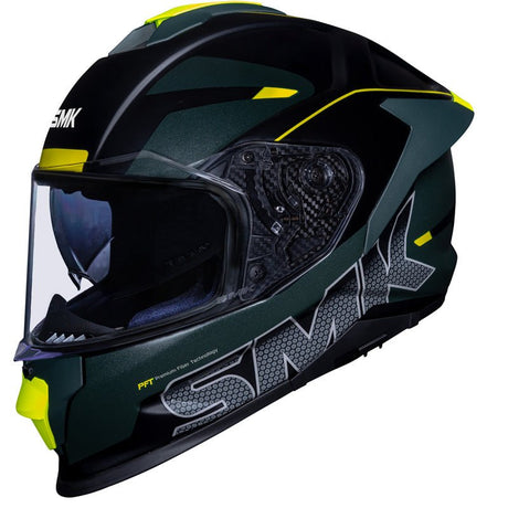 SMK HELMETS TITAN PFT HELMET FIREFLY GREY/WHITE/RED (MATTE) (XL) - DRIVEN Canada's Powersports 89026134212391000031195