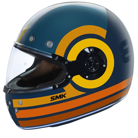 SMK Retro Helmet Ranko Yellow/Black/Green LG - DRIVEN Canada's Powersports 89026134236531000031434