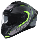 SMK Typhoon Helmet RD1 Black/Grey/Yellow (Matte) (2XL) - DRIVEN Canada's Powersports 89092270552186401416