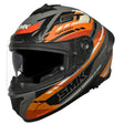 SMK Typhoon Helmet Sports Tourer Grey/Orange/Black (Matte) (M) - DRIVEN Canada's Powersports 89092270135536402683