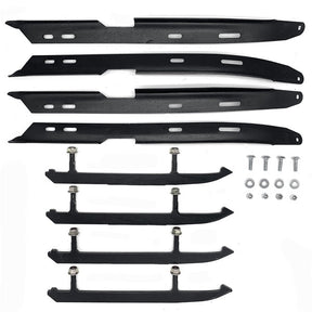 SNOWTRACKER AGGRESSIVE WEARBAR COMPL KIT YAM (194173) - Driven Powersports Inc.008 - 194173194173