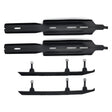 SNOWTRACKER SEMI - AGGRESSIVE WEARBAR COMPL KIT YAM (20414) - Driven Powersports Inc.008 - 2041420414