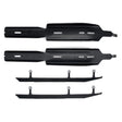 SNOWTRACKER SEMI - AGGRESSIVE WEARBAR COMPL KIT POL (20314) - Driven Powersports Inc.008 - 2031420314