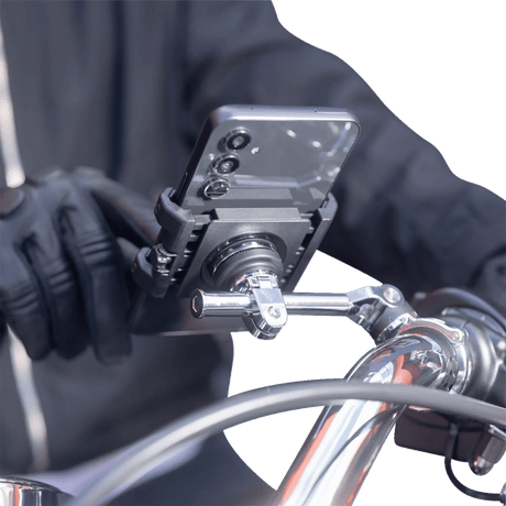 SP CONNECT MOTO MOUNT 3D 1 1/2" CHROME (52878) - DRIVEN Canada's Powersports 52878
