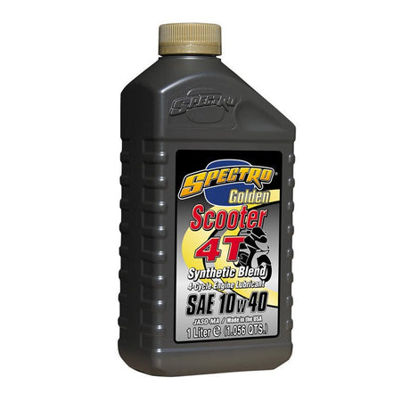 SPECTRO GOLDEN 4T SCOOTER ENGINE OIL 10W40 (1L) (310279) - DRIVEN Canada's Powersports 831556000691310279