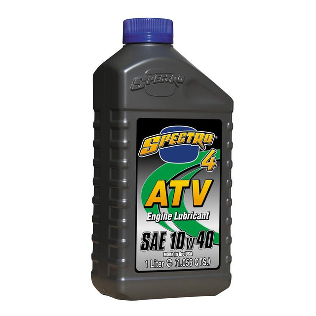 SPECTRO MINERAL 4 ATV/UTV/SNOWMOBILE 4T ENGINE OIL 10W40 (1L) (310265) - DRIVEN Canada's Powersports 831556000837310265