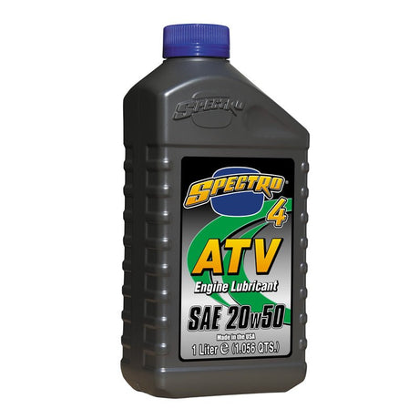 SPECTRO MINERAL 4 ATV/UTV/SNOWMOBILE 4T ENGINE OIL 20W50 (1L) (310266) - DRIVEN Canada's Powersports 831556000882310266