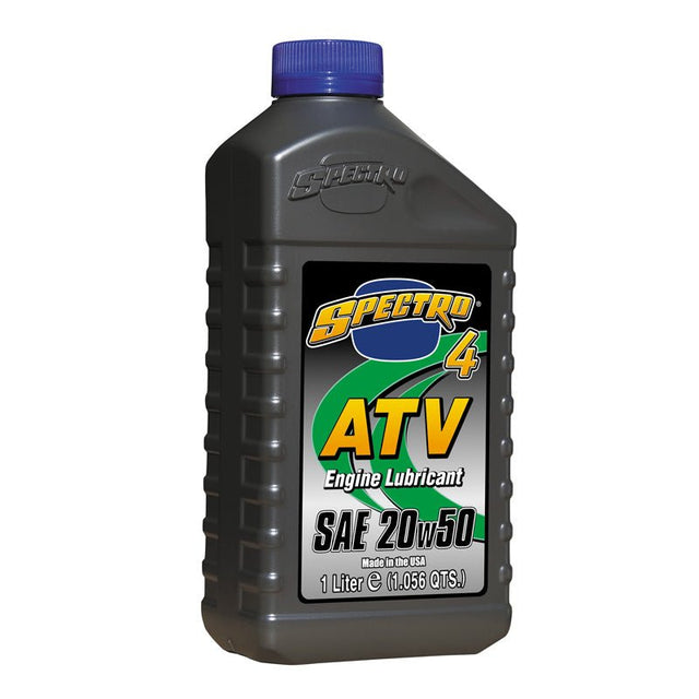 SPECTRO MINERAL 4 ATV/UTV/SNOWMOBILE 4T ENGINE OIL 20W50 (1L) (310266) - DRIVEN Canada's Powersports 831556000882310266