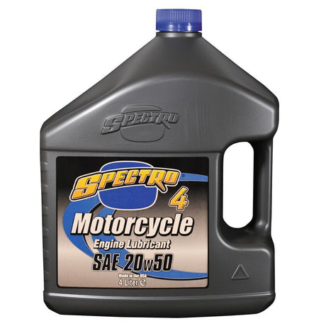 SPECTRO MINERAL 4 4T ENGINE OIL 20W50 (4L) (310347) - DRIVEN Canada's Powersports 831556000240310347