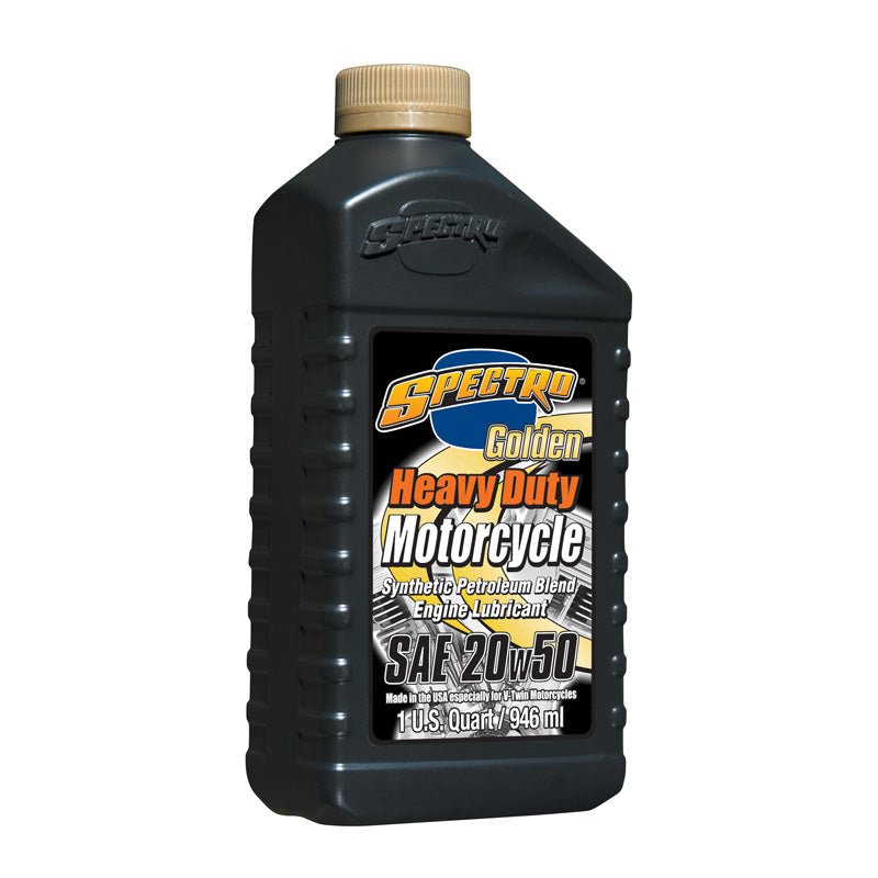 SPECTRO SEMI - SYNTHETIC HEAVY DUTY GOLDEN 4T ENGINE OIL 20W50 (1L) (310312) - DRIVEN Canada's Powersports 831556000226310312