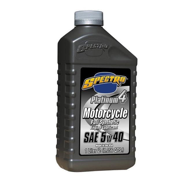 SPECTRO SYNTHETIC PLATINUM 4 4T ENGINE OIL 5W40 (1L) (310285) - DRIVEN Canada's Powersports 831556000943310285