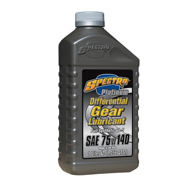 SPECTRO SYNTHETIC PLATINUM DIFFERENTIAL GEAR LUBRICANT GL5 75W140 (1L) (310241) - DRIVEN Canada's Powersports 831556000851310241