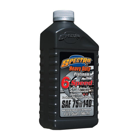 SPECTRO SYNTHETIC PLATINUM HEAVY DUTY 6 - SPEED TRANSMISSION OIL 75W140 (1L) (310316) - DRIVEN Canada's Powersports 831556000875310316