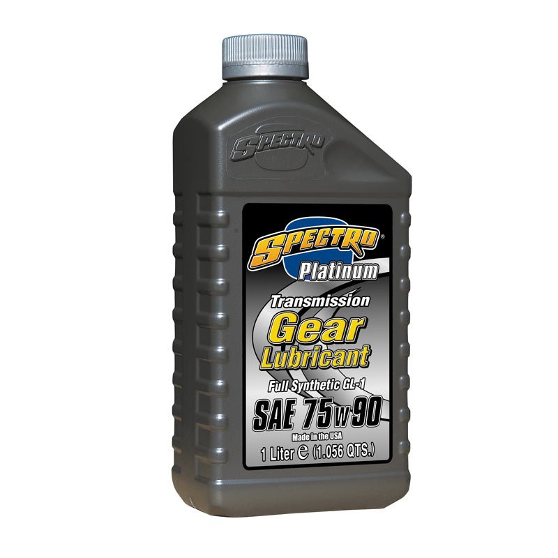 SPECTRO SYNTHETIC PLATINUM TRANSMISSION GEAR LUBRICANT GL1 75W90 (1L) - DRIVEN Canada's Powersports 831556001032310242