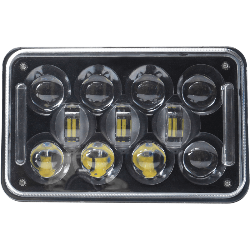 SPEED DEMON LED DRIVING LIGHT 60W 4X6 S/BEAM REPL LED HEADLGHT BLKOPS (10 - 20168) - DRIVEN Canada's Powersports 10 - 20168