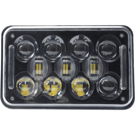 SPEED DEMON LED DRIVING LIGHT 60W 4X6 S/BEAM REPL LED HEADLGHT BLKOPS (10 - 20168) - DRIVEN Canada's Powersports 10 - 20168