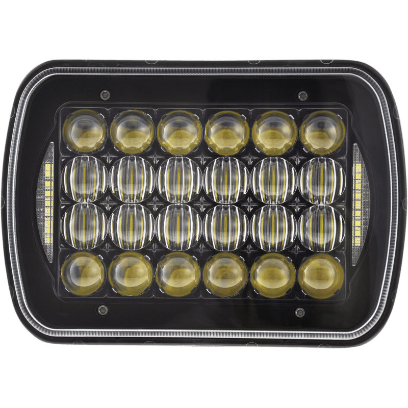 SPEED DEMON LED DRIVING LIGHT 72W 5X7 S/BEAM REPL LED HEADLGHT BLKOPS (10 - 20172) - DRIVEN Canada's Powersports 10 - 20172
