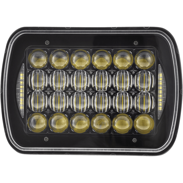 SPEED DEMON LED DRIVING LIGHT 72W 5X7 S/BEAM REPL LED HEADLGHT BLKOPS (10 - 20172) - DRIVEN Canada's Powersports 10 - 20172