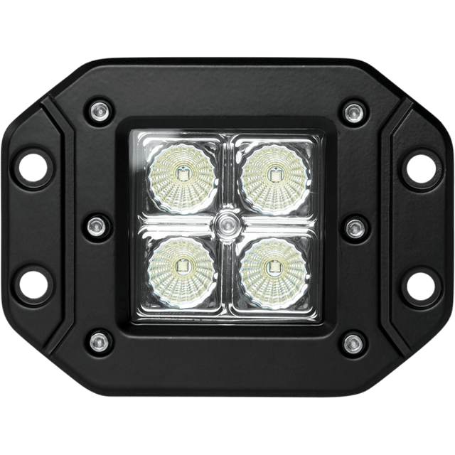 SPEED DEMON LED WORK LIGHT 16W 4PACK FLUSH MOUNT FLOOD (10 - 20032) - DRIVEN Canada's Powersports 10 - 20032