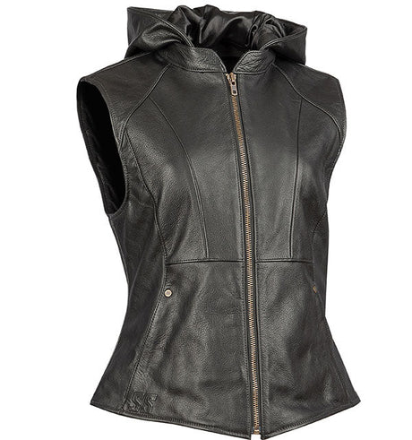 SPEED & STRENGTH WOMEN'S KILLER QUEEN LEATHER VEST - DRIVEN Canada's Powersports SSC24211 - 1
