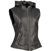 SPEED & STRENGTH WOMEN'S KILLER QUEEN LEATHER VEST - DRIVEN Canada's Powersports SSC24211 - 1