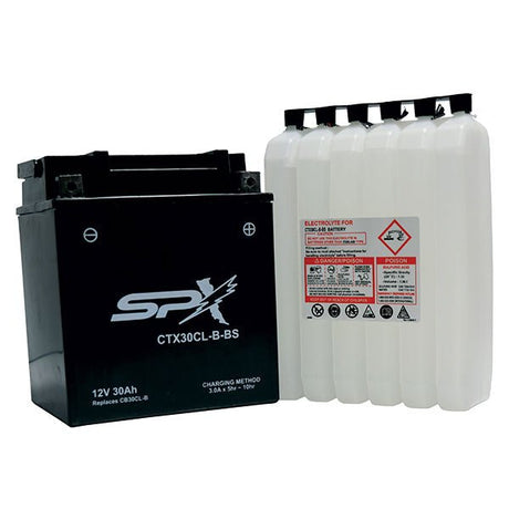 SPX AGM BATTERY (CTX30CL - B - BS) - DRIVEN Canada's Powersports CTX30CL - B - BS