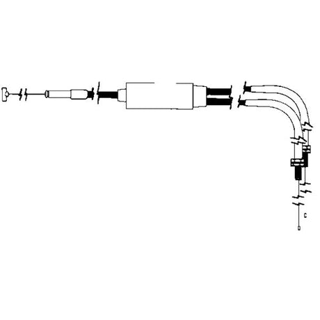 SPX DUAL THROTTLE CABLE (05 - 139 - 41) - DRIVEN Canada's Powersports 68257701324105 - 139 - 41
