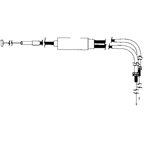 SPX DUAL THROTTLE CABLE (05 - 139 - 41) - DRIVEN Canada's Powersports 68257701324105 - 139 - 41