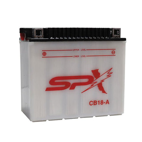 SPX HIGH PERFORMANCE 12 - VOLT CONVENTIONAL BATTERY (CB18 - A) - DRIVEN Canada's Powersports 682577029006CB18 - A